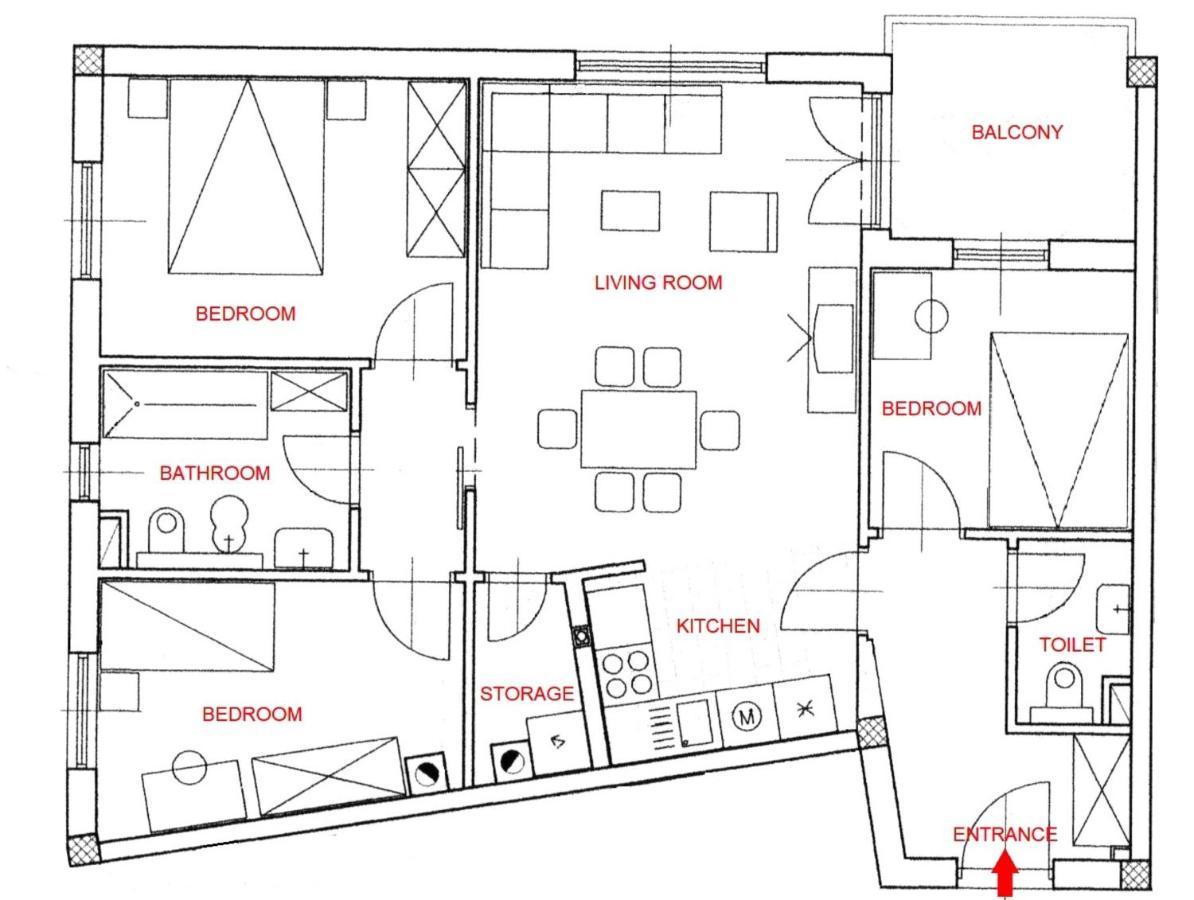 Apartment Dea - Three Bedroom Apartment Pola Esterno foto